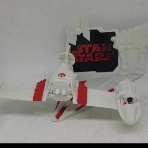 Star Wars Ski Speeder Last Jedi DecoSet DecoPac Cake Topper - Picture 1 of 3